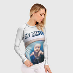 Рашгард женский My mather для женщин в положении, цвет: 3D-принт — фото 2