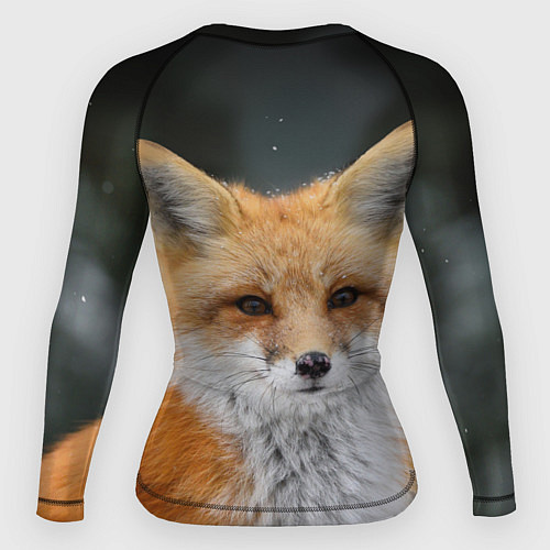 Женский рашгард Красавица Лиса / 3D-принт – фото 2