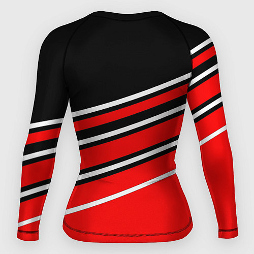 Женский рашгард Toyot полосы / 3D-принт – фото 2