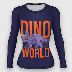 Рашгард женский Dino World, цвет: 3D-принт