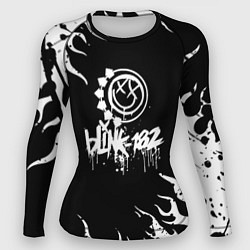 Рашгард женский Blink-182, цвет: 3D-принт