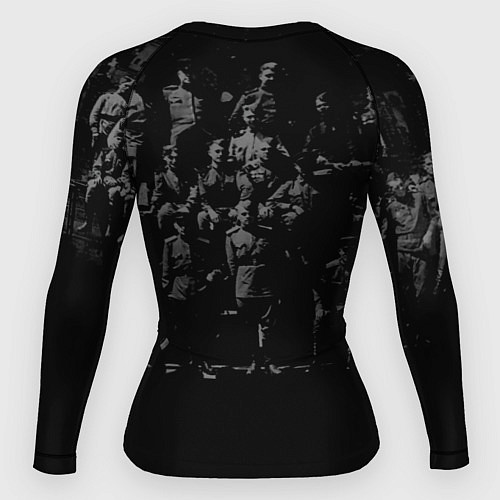 Женский рашгард Флаг победы / 3D-принт – фото 2