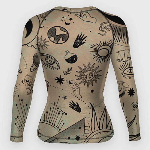 Женский рашгард Эзотерика / 3D-принт – фото 2