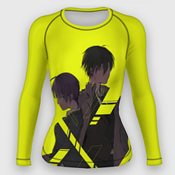 Рашгард женский Аканэ и Нобучика, цвет: 3D-принт