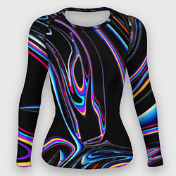 Рашгард женский Vanguard pattern Neon, цвет: 3D-принт