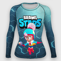 Рашгард женский Джанет BrawlStars JANET, цвет: 3D-принт