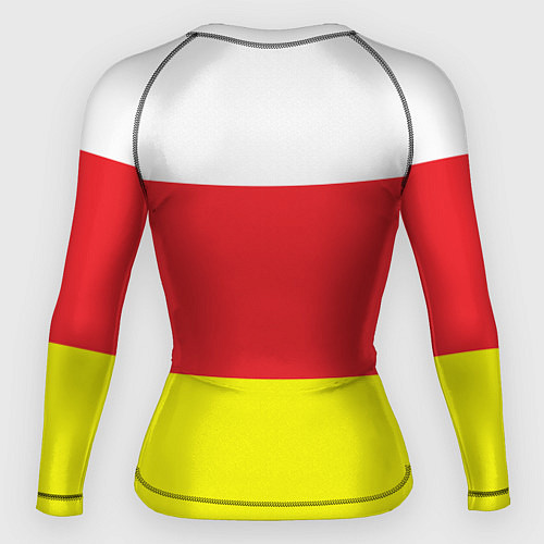 Женский рашгард СЕВЕРНАЯ ОСЕТИЯ РЕСПУБЛИКА / 3D-принт – фото 2