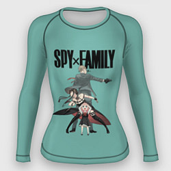 Рашгард женский Spy x Family, цвет: 3D-принт