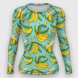 Женский рашгард Banana pattern Summer Fashion 2022