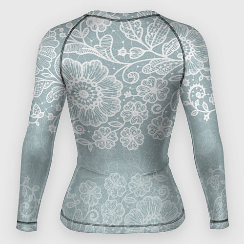 Женский рашгард Свадебное кружево / 3D-принт – фото 2