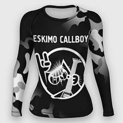 Женский рашгард Eskimo Callboy - КОТ - Камуфляж