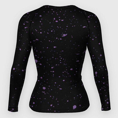 Женский рашгард ФНАФ - БОННИ с пиццей Брызги / 3D-принт – фото 2