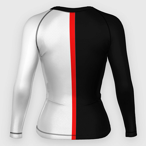 Женский рашгард FOX RACING - КРАСНАЯ ЛИНИЯ / 3D-принт – фото 2