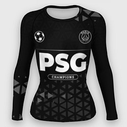 Рашгард женский PSG Champions Uniform, цвет: 3D-принт