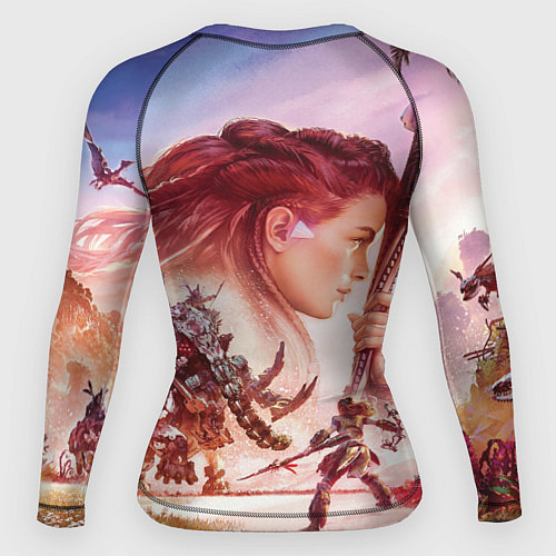 Женский рашгард Horizon Forbidden West / 3D-принт – фото 2