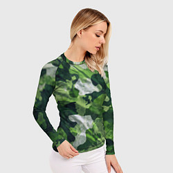 Рашгард женский Camouflage Pattern Камуфляж Паттерн, цвет: 3D-принт — фото 2