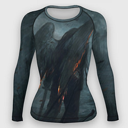 Рашгард женский Leos Падший Ангел Одиночества, цвет: 3D-принт
