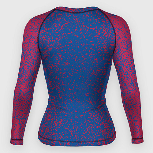 Женский рашгард Barcelona брызги красок / 3D-принт – фото 2