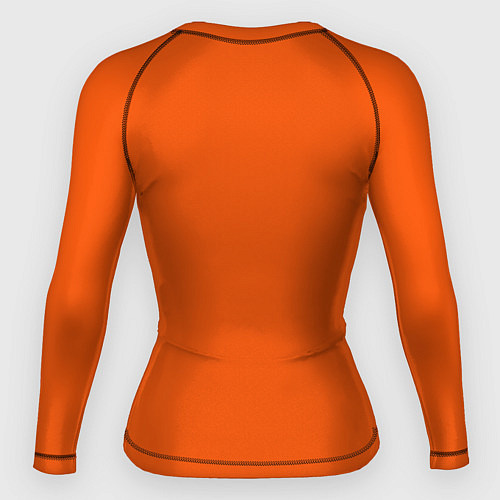 Женский рашгард Южный Парк - на оранжевом фоне / 3D-принт – фото 2