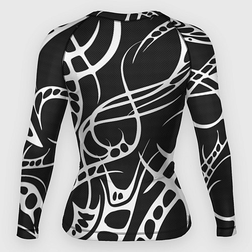 Женский рашгард Карбон с узорами / 3D-принт – фото 2
