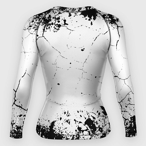 Женский рашгард Five Finger Death Punch - мелкие трещины / 3D-принт – фото 2