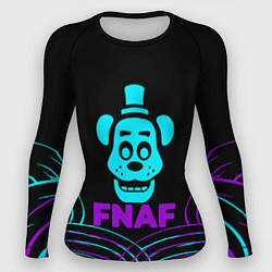 Женский рашгард FNAF Фредди neon