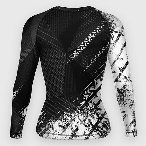 Женский рашгард Mitsubishi - След протектора / 3D-принт – фото 2
