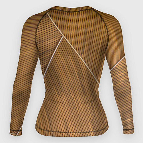 Женский рашгард Деревянная броня / 3D-принт – фото 2