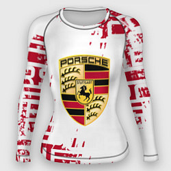 Женский рашгард Porsche - паттерн