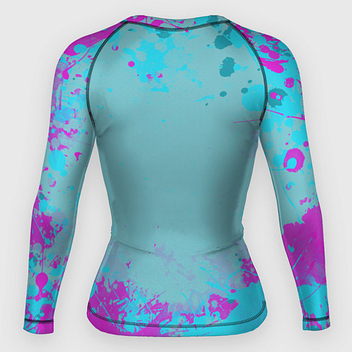 Женский рашгард Овечка арт - Cult of the lamb / 3D-принт – фото 2