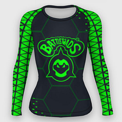 Женский рашгард Battletoads Абстракция соты