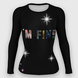 Женский рашгард Надпись