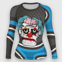 Рашгард женский Клоун - зомби, цвет: 3D-принт