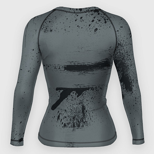 Женский рашгард Slipknot Скелет / 3D-принт – фото 2