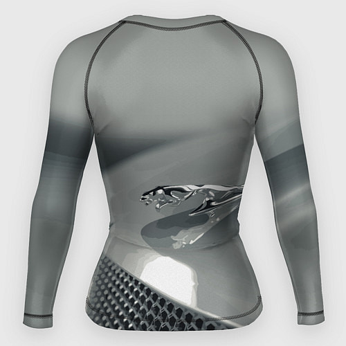 Женский рашгард Jaguar - капот - эмблема / 3D-принт – фото 2