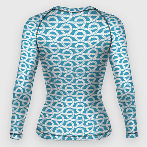 Женский рашгард Узел верёвочный / 3D-принт – фото 2