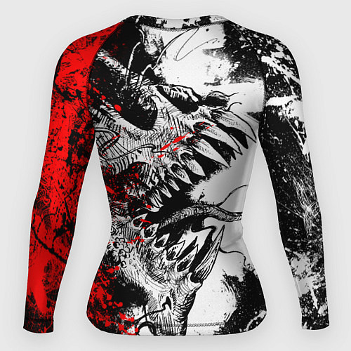 Женский рашгард Демон внутри меня / 3D-принт – фото 2