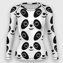 Женский рашгард Panda bing dun dun