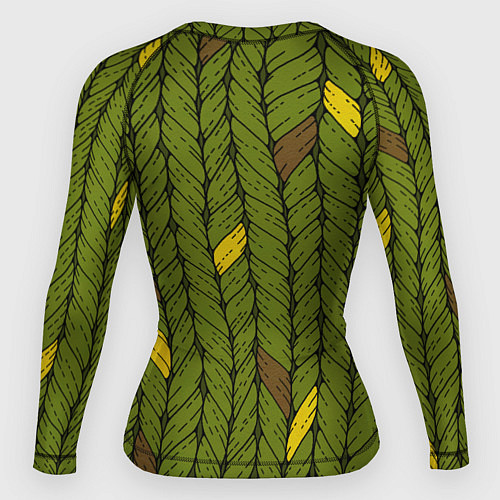 Женский рашгард Вязаное полотно / 3D-принт – фото 2
