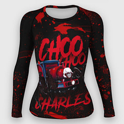 Рашгард женский Choo-choo Charles, цвет: 3D-принт