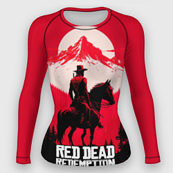 Рашгард женский Red Dead Redemption, mountain, цвет: 3D-принт