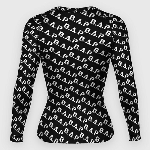 Женский рашгард B A P black n white pattern / 3D-принт – фото 2