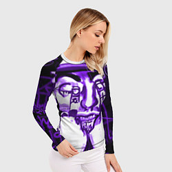 Рашгард женский F**K, цвет: 3D-принт — фото 2