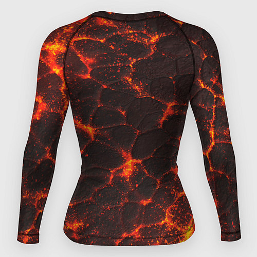 Женский рашгард Кли на фоне раскаленной лавы / 3D-принт – фото 2