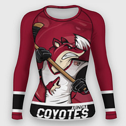 Женский рашгард Arizona Coyotes маскот