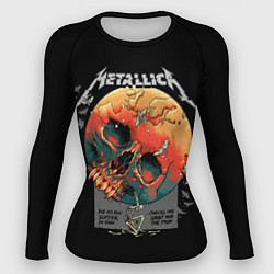 Женский рашгард Metallica - Металлика