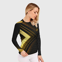 Рашгард женский Honda inscription, цвет: 3D-принт — фото 2