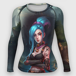 Рашгард женский Jinx league of legends, цвет: 3D-принт