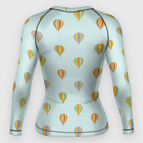 Женский рашгард Полёт на шаре / 3D-принт – фото 2