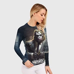Рашгард женский Gorilla Payday 3, цвет: 3D-принт — фото 2